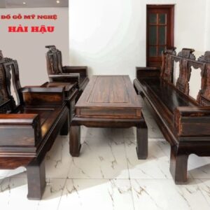 Bộ bàn ghế Chiện gỗ Mun