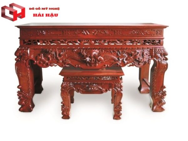 Mẫu bàn thờ gỗ hương - BTG04