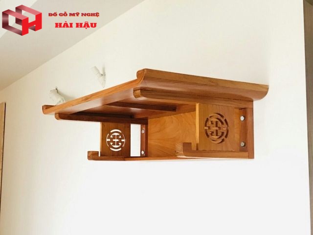 Mẫu bàn thờ gỗ treo tường - BTG01