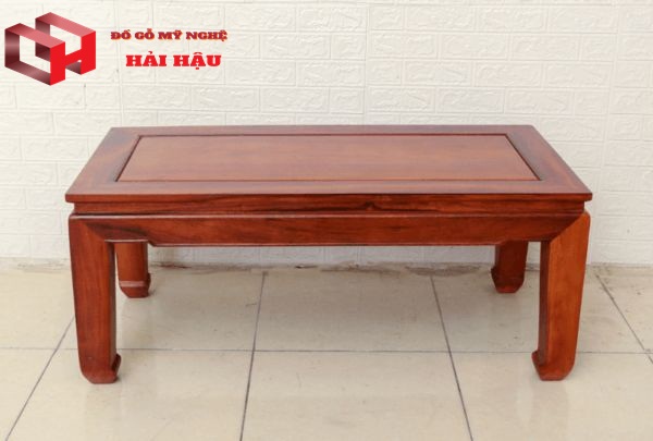 Bộ bàn ghế chiện Hồng Kong vuông gỗ Hương