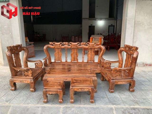 mẫu bàn ghế gỗ phòng khách dưới 15 triệu đẹp