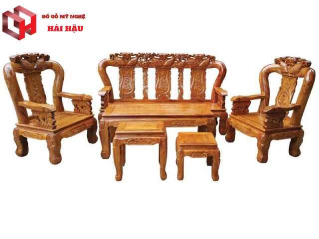 mẫu bàn ghế gỗ phòng khách dưới 15 triệu đẹp