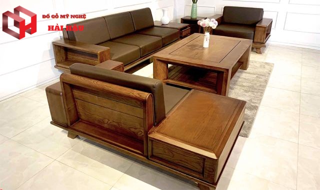 Đồ gỗ mỹ nghệ Hải Hậu - đơn vị cung cấp bộ bàn ghế gỗ sồi phòng khách giá rẻ, uy tín