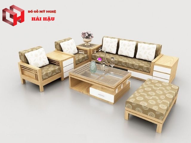 Bộ Sofa gỗ dưới 5 triệu đẹp, độc đáo cho phòng khách