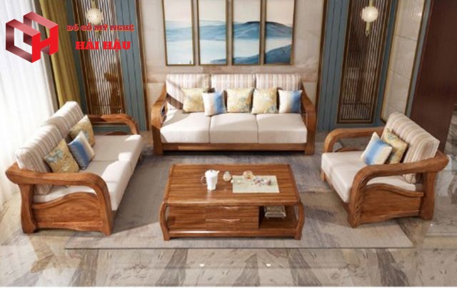 Đồ gỗ mỹ nghệ Hải Hậu -  đơn vị cung cấp sofa gỗ 5 triệu chất lượng nhất miền Bắc