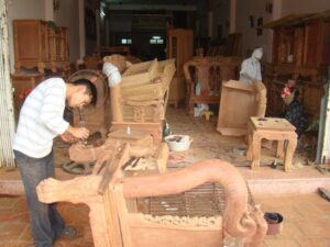 Giới thiệu tổng quan về làng nghề đồ gỗ mỹ nghệ Đồng Kỵ