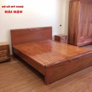 Giường ngủ gỗ xoan đào và gỗ sồi Nga loại nào tốt hơn?