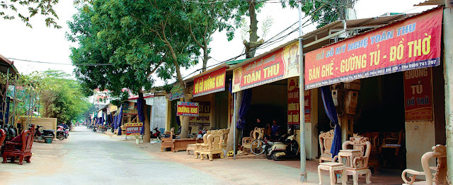 Làng nghề đồ gỗ mỹ nghệ Vạn Điểm, Thường Tín, Hà Nội