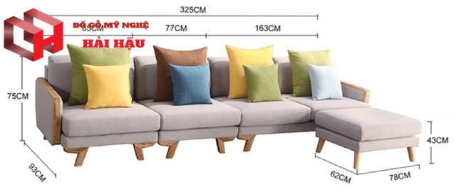 Kích thước sofa chữ I chuẩn cho mọi không gian phòng khách