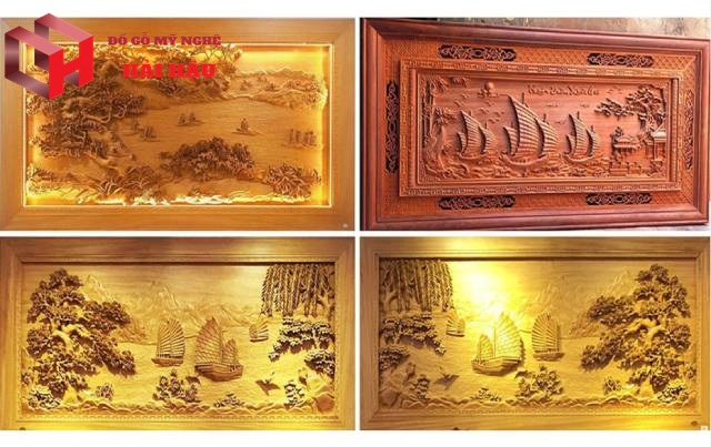Khái niệm về bức tranh gỗ Thuận buồm xuôi gió
